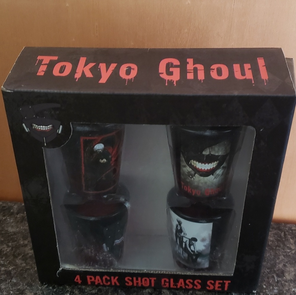Tokyo Ghoul  4 Pack Shot Glass Set